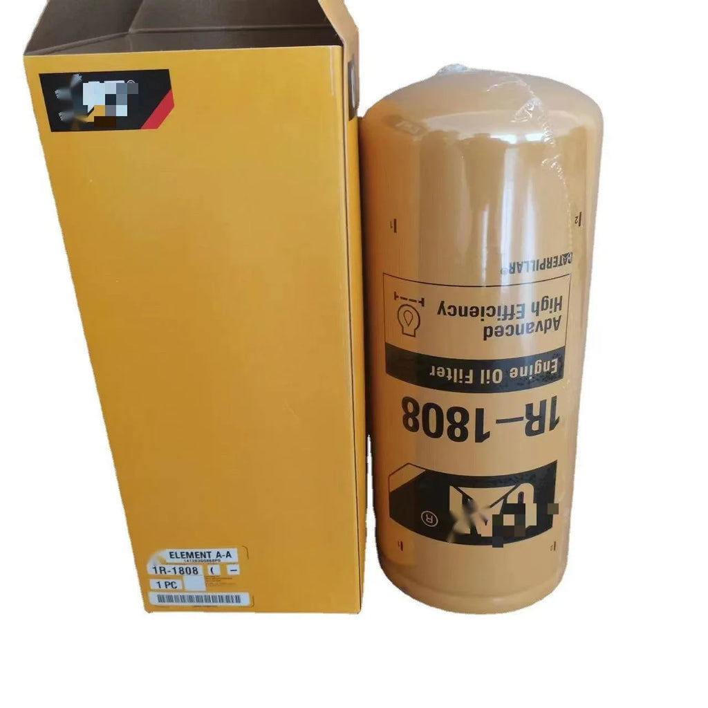 1R-1808 metal folding oil filter element for excavator oil filtration systems