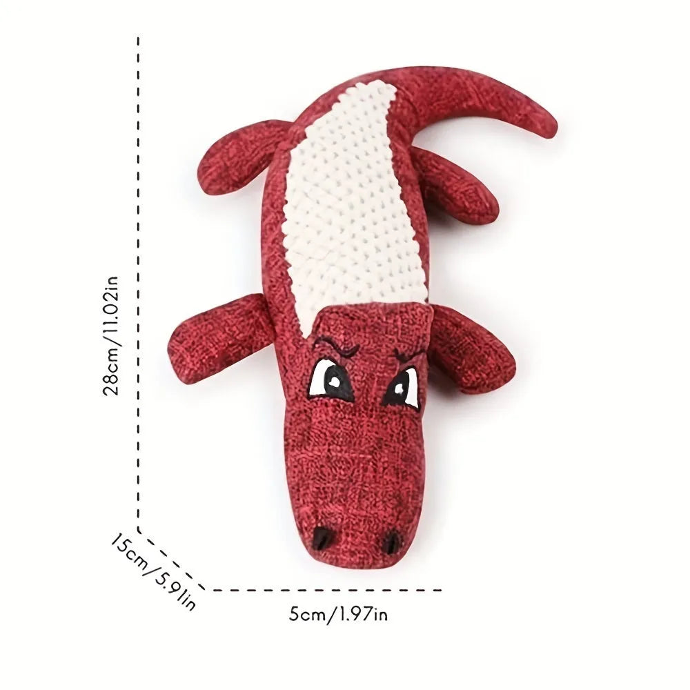Corn-shaped plush pet toy in three colours with biting sound for teeth grinding and boredom relief