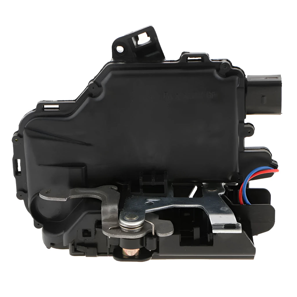 Black VW Golf 4 Passat B5 compatible door lock block for left-hand doors