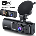 Standard black 1080p car dash cam with a 1.5-inch screen, shown with car charger and windscreen mount.
