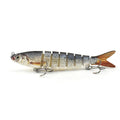 133mm bionic hard bait fishing lure showing detailed finish, part of an eight-colour available range.