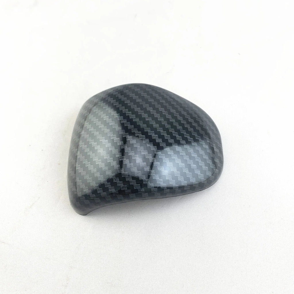 ABS plastic gear shift cover with carbon fibre pattern for car interior dashboard