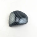 ABS plastic gear shift cover with carbon fibre pattern for car interior dashboard