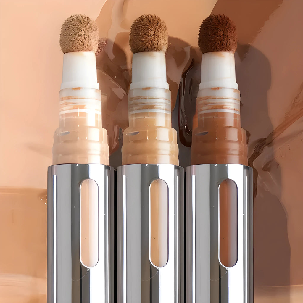 24 colour waterproof liquid concealer stick pen for contouring and nose shadow