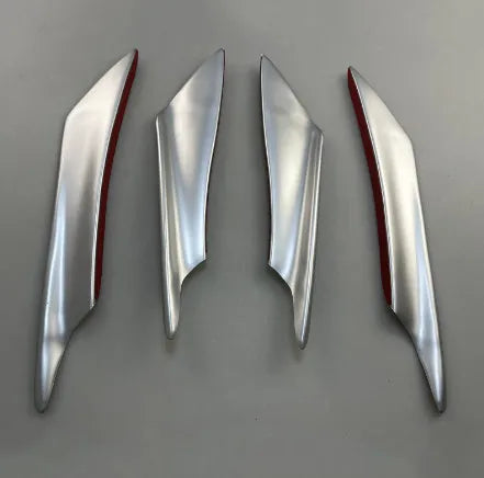 ABS automotive bumper blade with carbon fibre finish for car bumper installation
