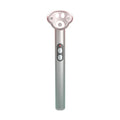 Cat's Paw design micro-current eye massager in gradient pink with LED light display.
