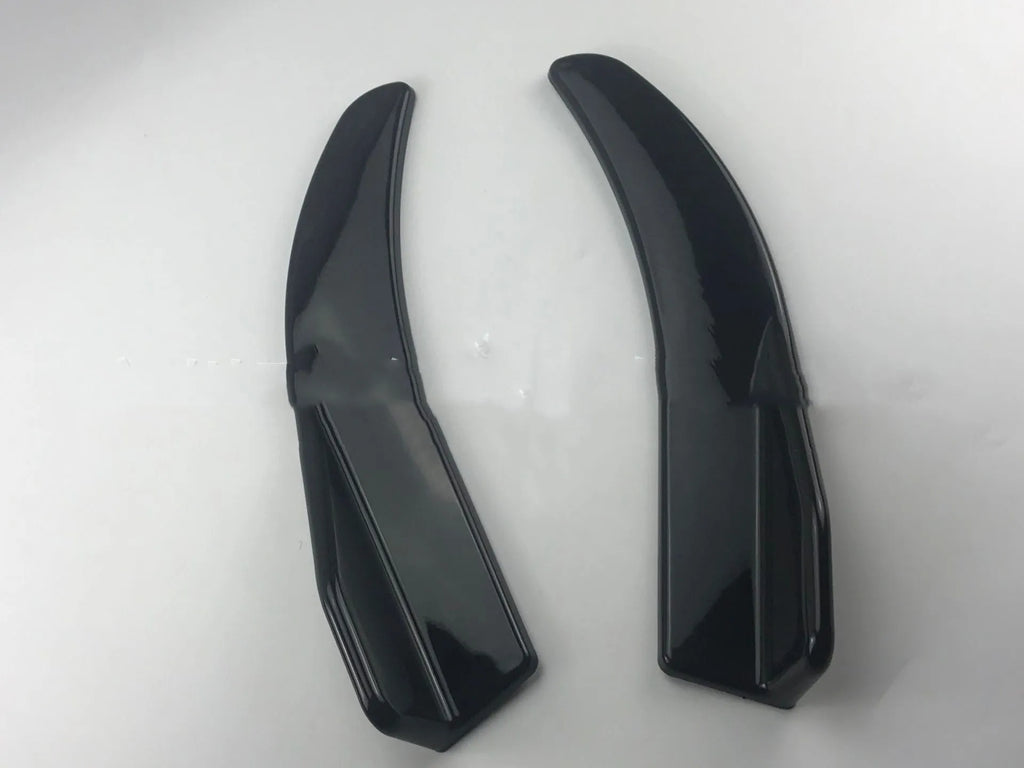 Carbon fibre finish car deflector light set for General Motors vehicle bumpers