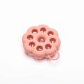 Silicone pet hair care grooming tool with massage brush design for dry and wet use