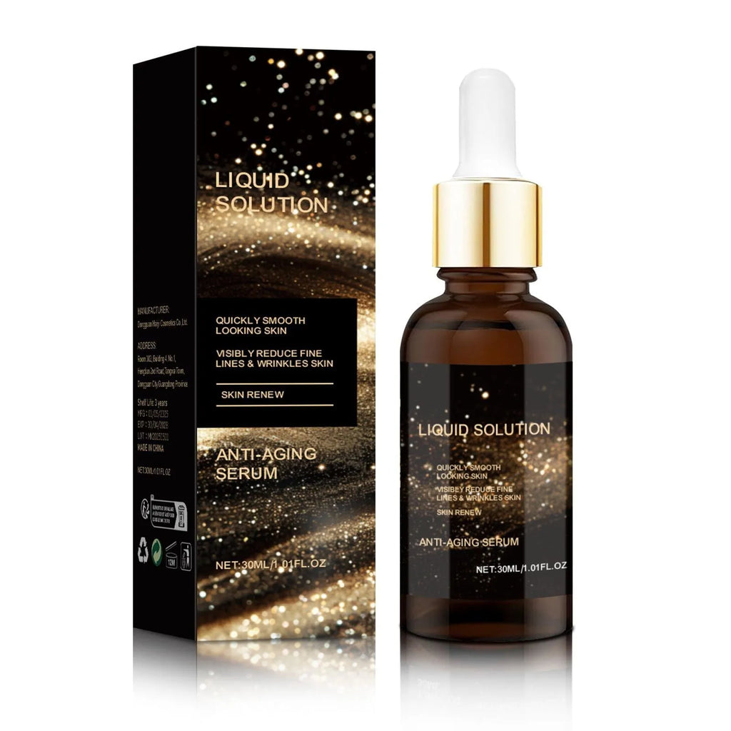 30ml bottle of hyaluronic acid facial moisturising serum for delicate skin.