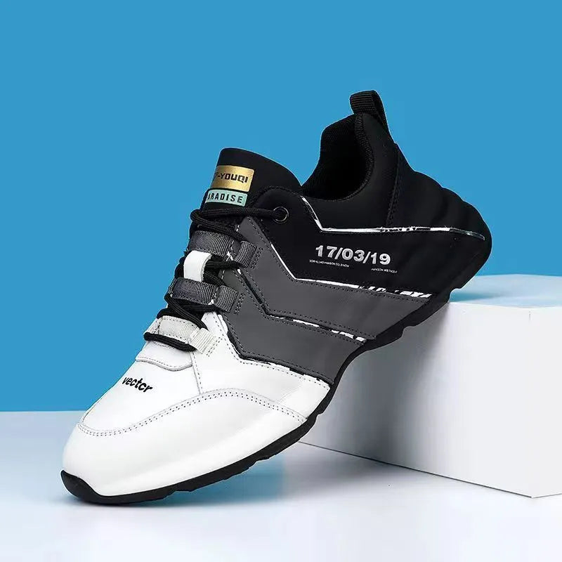 Low-top casual sneakers in multiple colours showing round toe and lace-up design.