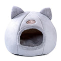Fully enclosed cat sofa bed, a warm winter nest for indoor use, shown in a large size.
