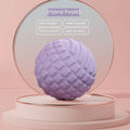 6cm diameter TPR foot massage ball in choice of pink, blue, green, or purple colours