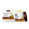 227g pot of collagen and keratin repair hair mask with aloe and avocado oil.