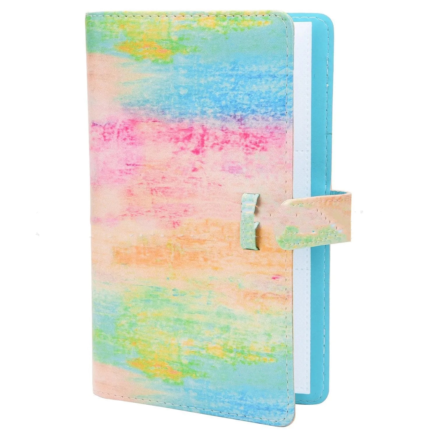 Book-shaped photo album 96 photos three-inch thickness PU cover simple design picture colour