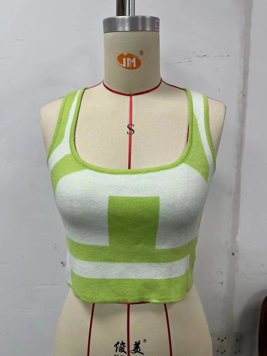 Women's U collar camisole vest in slim fit street fashion style available in multiple colours