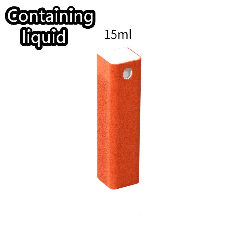 Square 15ml 2-in-1 phone and tablet screen cleaner with integrated storage bottle