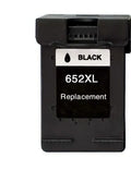 HP compatible refillable ink cartridge for Deskjet and Officejet printers, shown in black and colour variants.