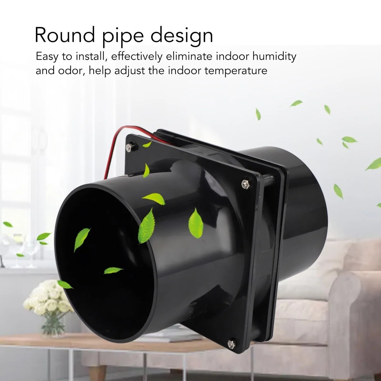 10W solar waterproof double exhaust fan with monocrystalline silicon panel and plastic flange mount