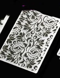 Plastic cake decorating mould with windmill design measuring 14.5 by 10.5 centimetres