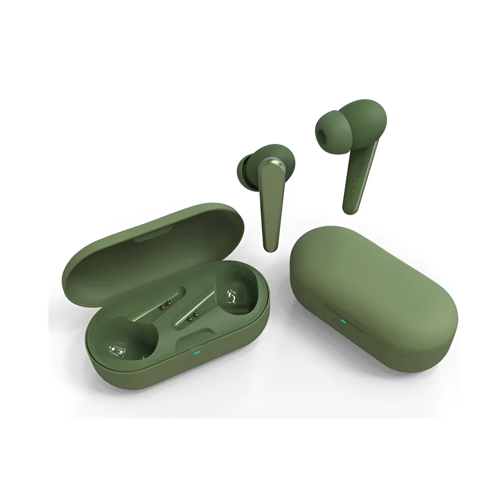 ANC active noise reduction wireless headphones in five colour options showing earplug design
