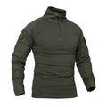 Frog tactical T-shirt polyester quick-drying breathable outdoor hiking running climbing top Army Green