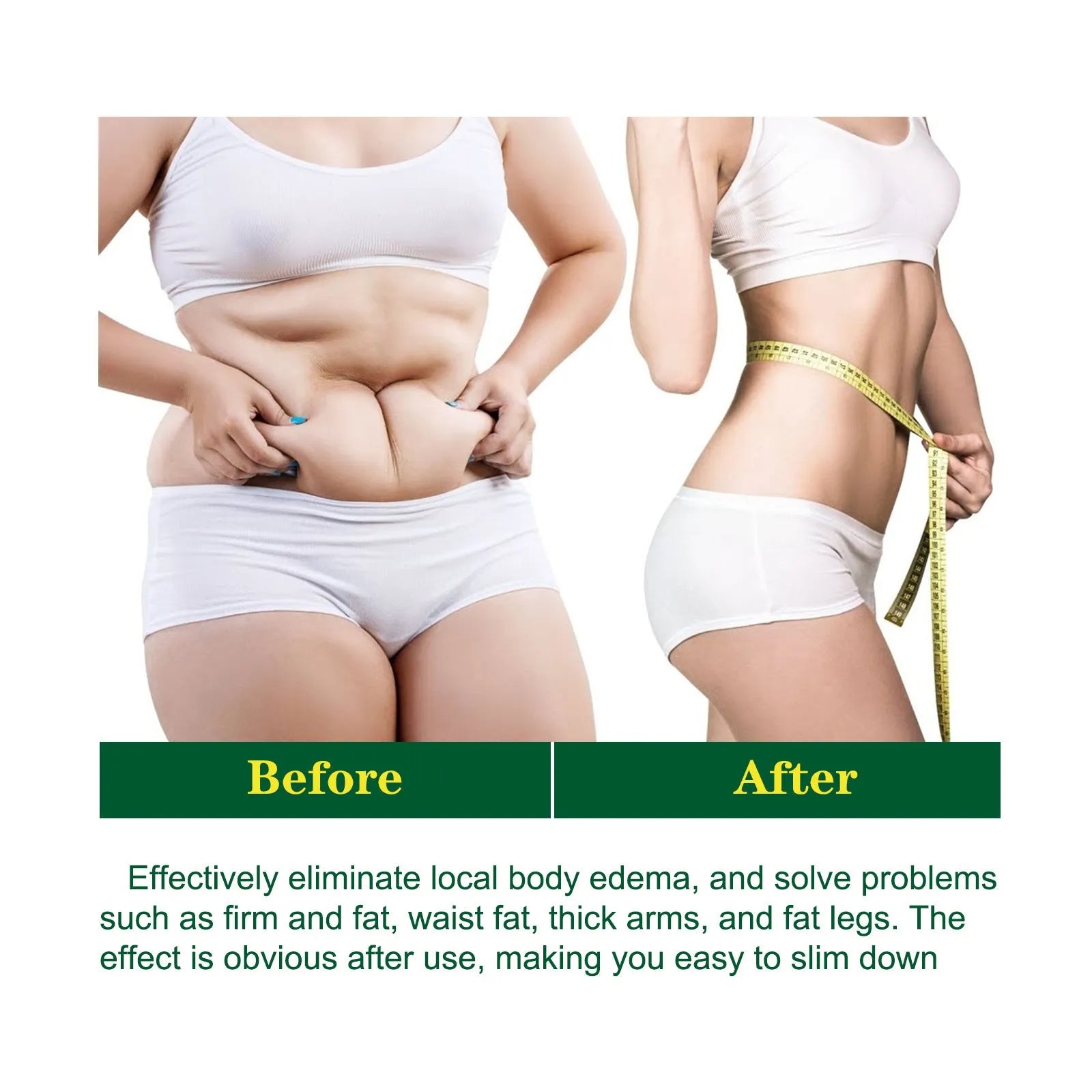 30ml ginger body shaping essential oil bottle for thigh firming and muscle slimming
