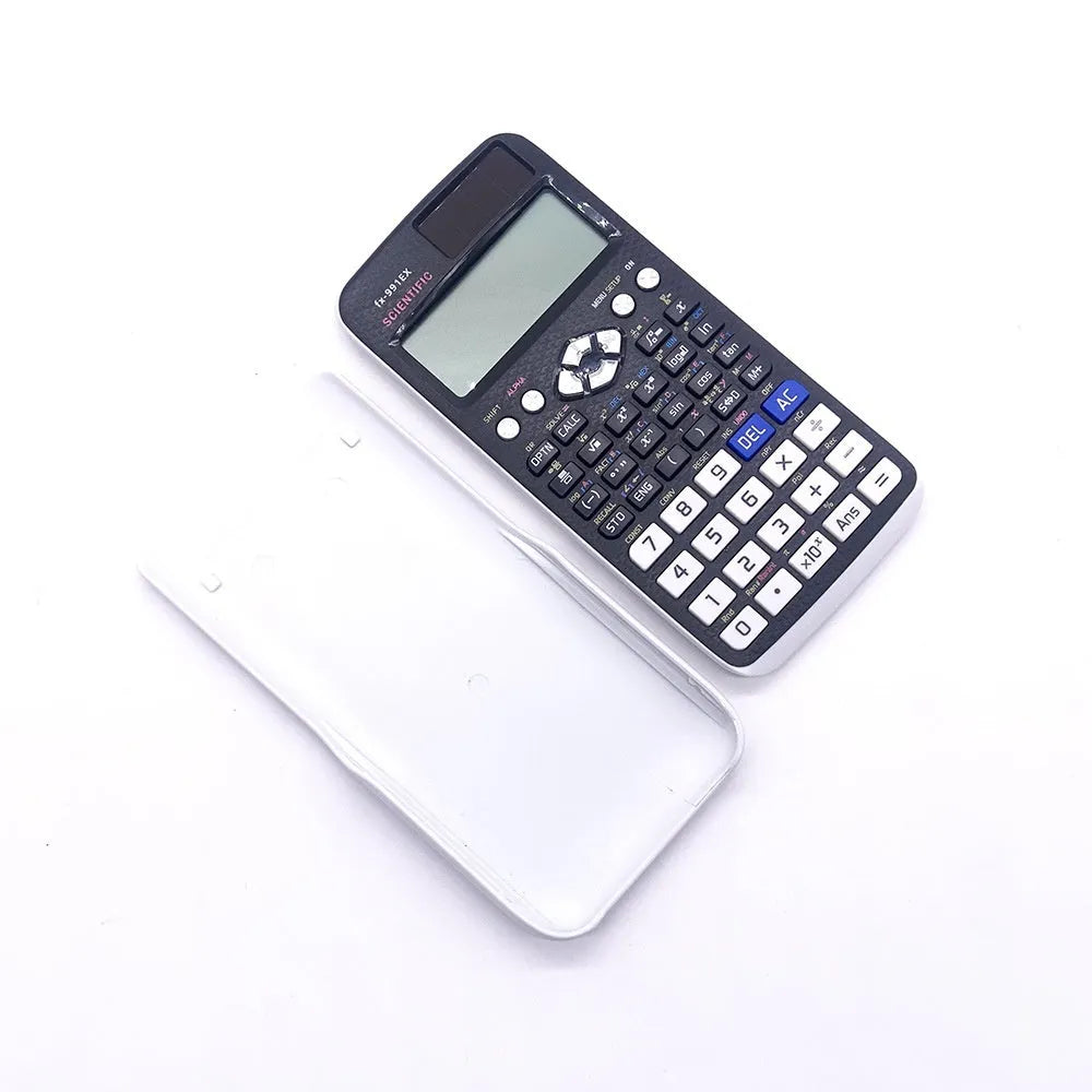 CASIO 991EX solar scientific calculator in black, blue, or pink colour options