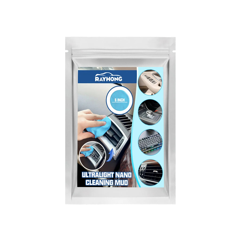 20g pack of grey cleaning putty for car vent and interior gap dust removal.