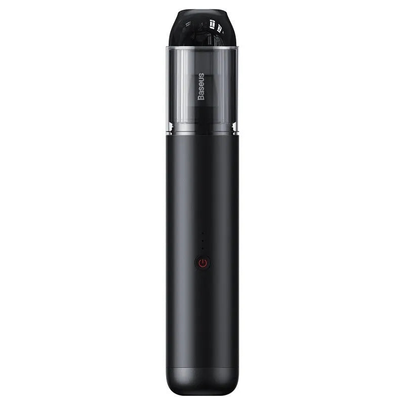 BASEUS A3 black wireless handheld car vacuum cleaner with USB Type-C charging port