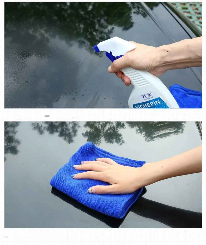 500ml powder sprayer car wax kit with dust wax applicator for automotive paint maintenance