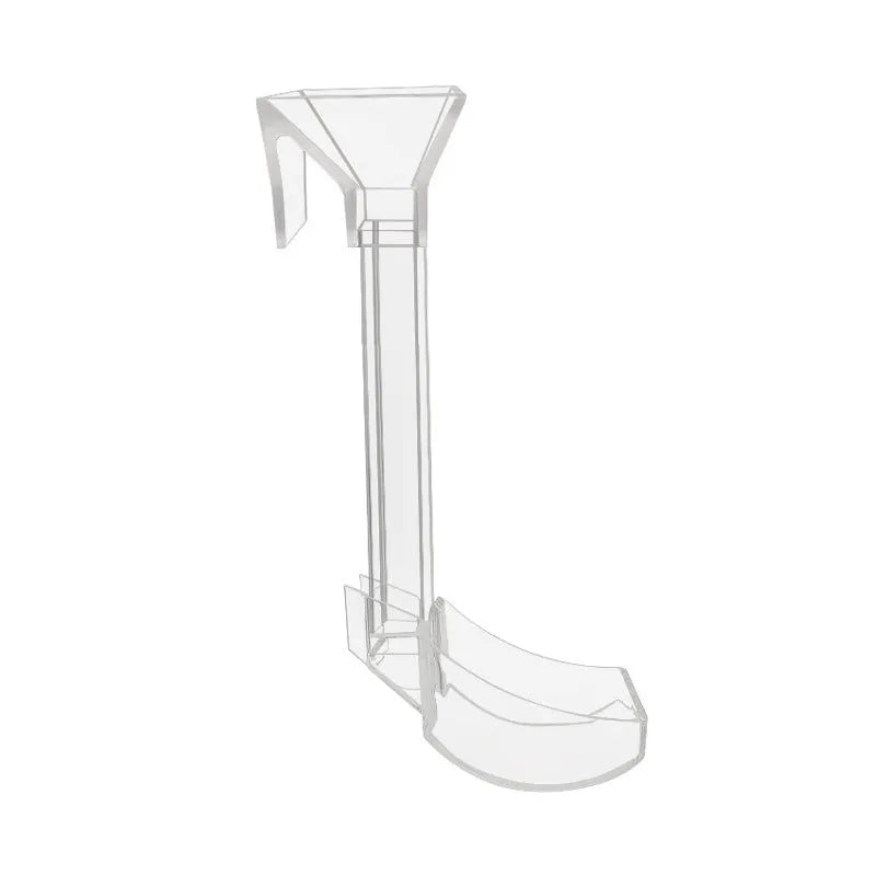 Aquarium precise feeding dish set with plastic feeding tubes, cleaning brush and feed spoon