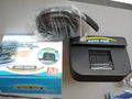 Solar car cooler with ABS housing and exhaust fan for vehicle ventilation