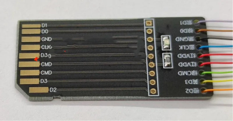 EMMC read-write tool for car audio repair on BMW, Audi, Mercedes, Porsche head units