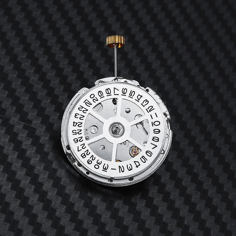 Silver 8215 automatic watch movement replacement with 25mm diameter