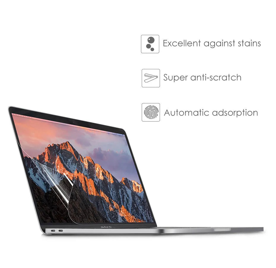 Lansheng matte screen protector for 13-inch MacBook Pro A1706 A1708 A1989 A2159 models.