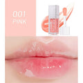 Five bright colour options of moisturising lip gloss mint lipstick with repairing effects