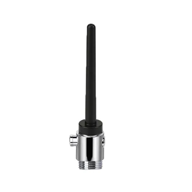 Vaginal private part washing head in black high-grade ABS with control valve for men and women
