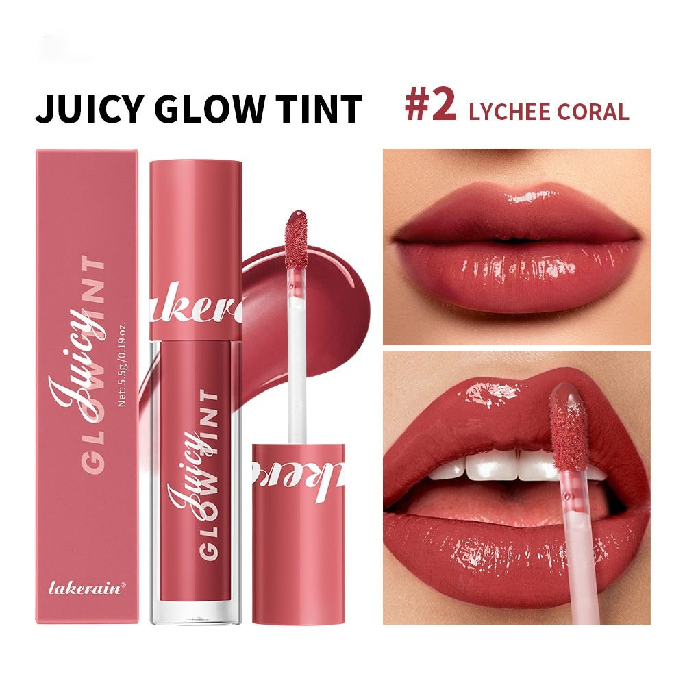 Juice Mirror Water Light Lip Lacquer: Hydrating Plumping Mirror Shine Lip Gloss & Glass Glaze for Juicy Luscious Lips