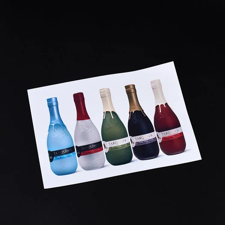 A4 matte black PVC self-adhesive sticker sheets in fine sand finish, 50 sheets per pack
