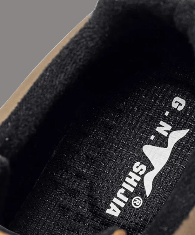 Black and white summer platform casual sneakers with thick rubber soles