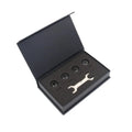 Bluetooth 5.0 automotive tyre pressure monitoring system with four sensors and installation tools
