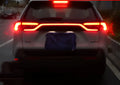 Three-function modified run-through car tail light for 2019-2020 Toyota RAV4 with ABS housing and imported LED