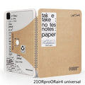 TPU kraft paper pattern tablet case for iPad showing fall protection back panel