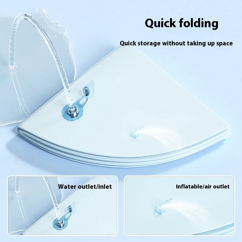 PVC inflatable water cooling cushion for cats in marine designs