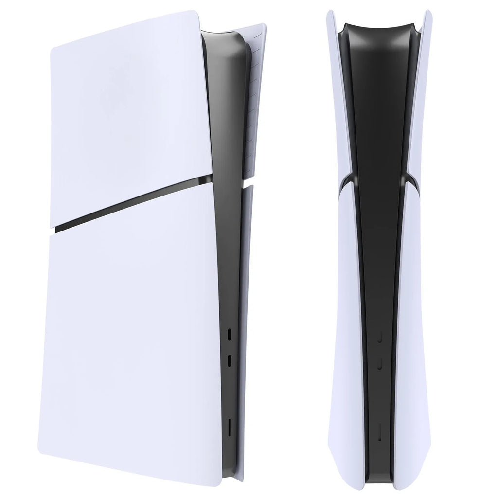 PS5 Slim protective shell replacement case in ABS plastic showing colour options