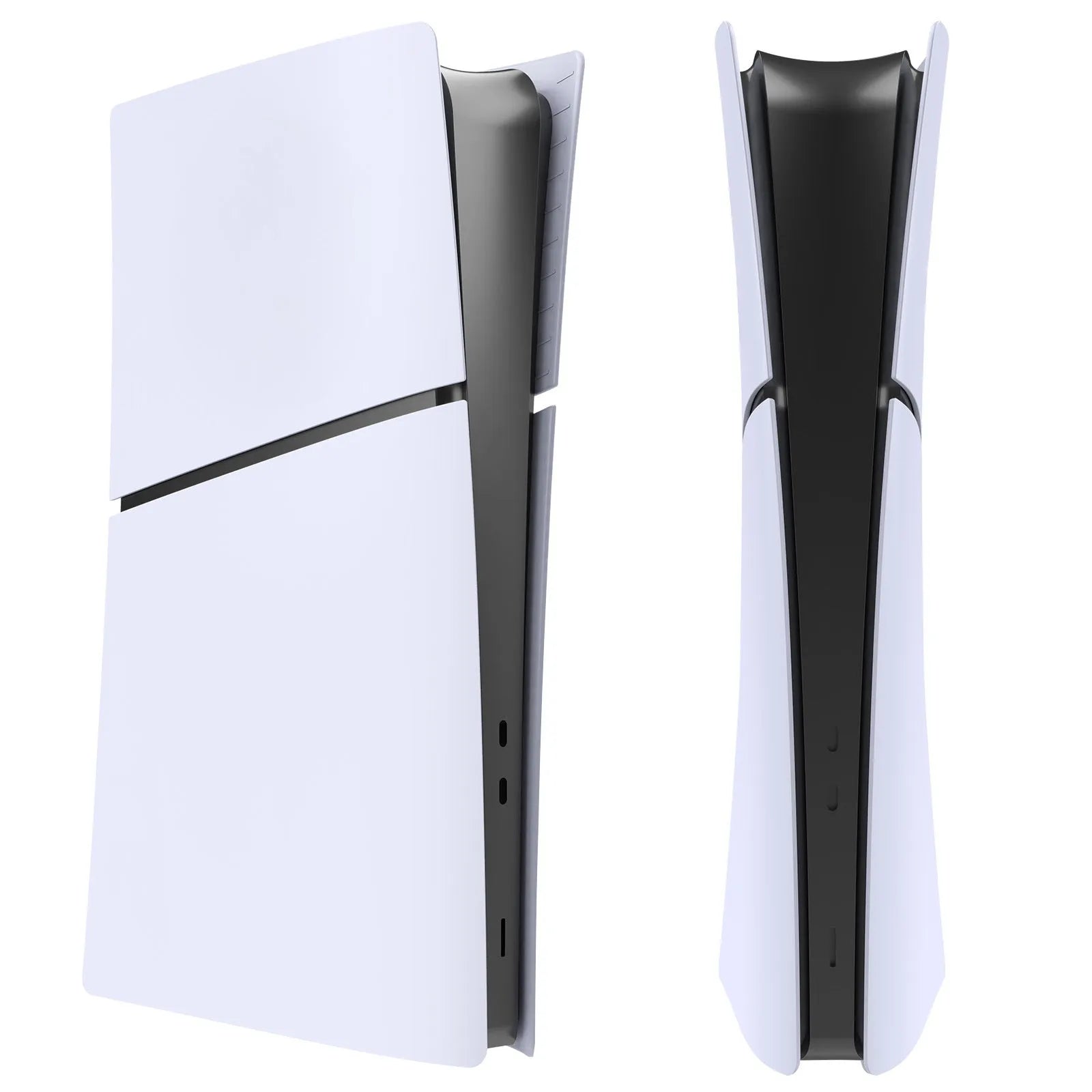 PS5 Slim protective shell replacement case in ABS plastic showing colour options
