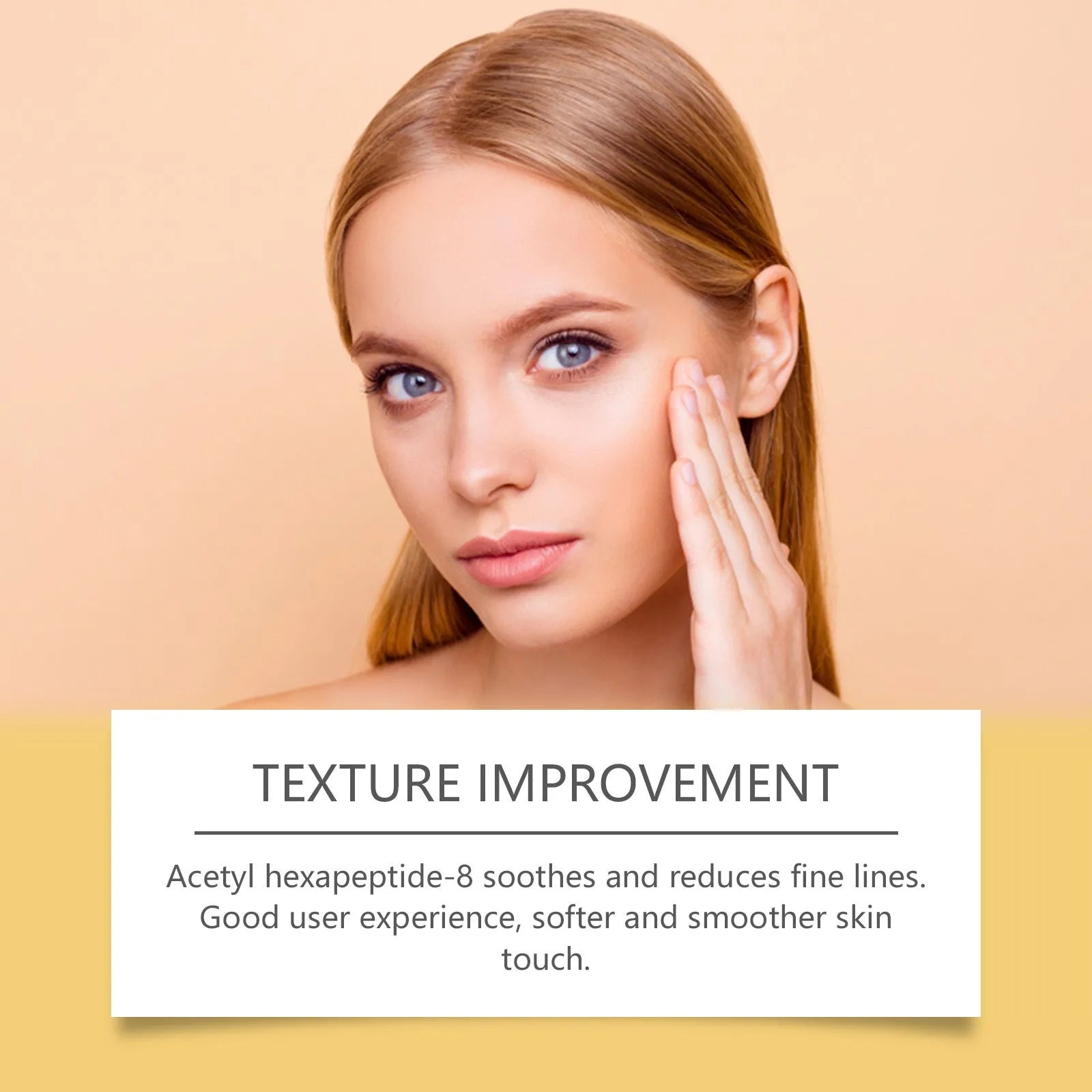 50g jar of neck firming cream with collagen and hyaluronic acid for skin texture improvement