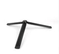 Black aluminium mobile phone tripod stabiliser for Apple iPhone photography