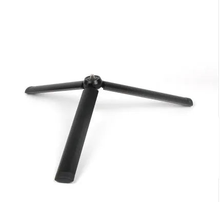 Black aluminium mobile phone tripod stabiliser for Apple iPhone photography