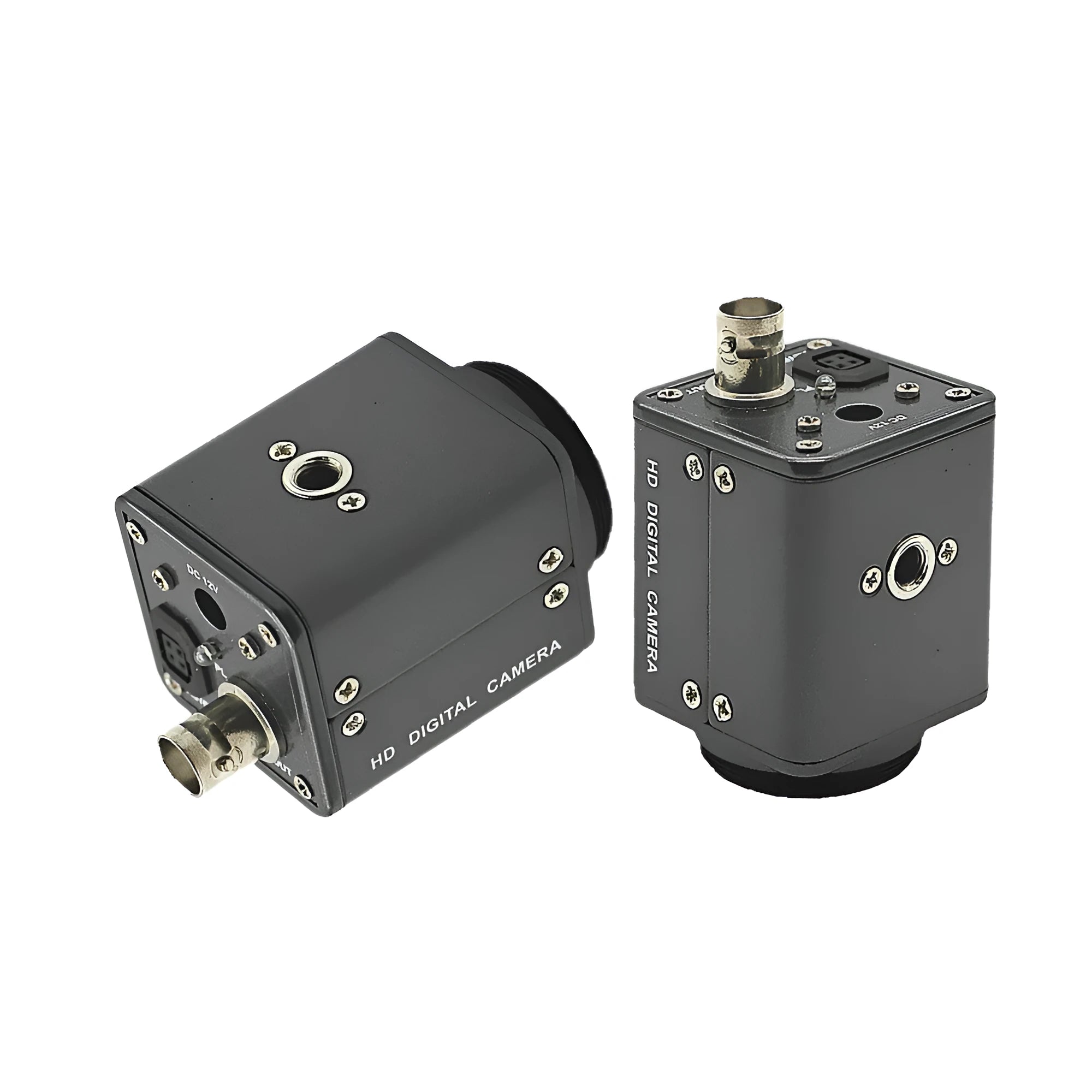 HC-109 industrial microscope camera with metal housing and 500,000 DPI resolution